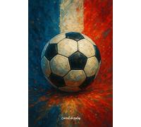 Carnet de notes: Couverture Football - Cahier de notes Ligné - 120 pages - 15,24 x 22,86 cm - 6x 9 pouces