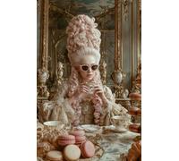 Carnet de notes femmes élégantes et royales: Journal style baroque chic, 172 pages lignées à interligne large