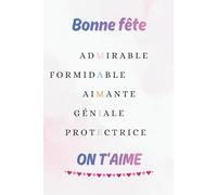 Carnet de Notes idéal Spécial Fête des Grand-Mères - Bonne Fête Mamie, On t’aime: Carnet avec une couverture remplie d’amour avec mots doux et petits cœurs - Idée cadeau pour la Fête des Grands-Mères
