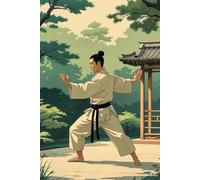 Carnet de notes L’Art du Mouvement: Carnet ligné 120 pages - Pour passionnés et pratiquants d’arts martiaux. Karaté, aïkido, judo, kung-fu, taekwondo ... martiaux. Discipline, technique et esprit