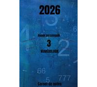 Carnet de notes ligné de 122 pages: Année personnelle en numérologie 2026