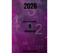Carnet de notes ligné de 122 pages: Année personnelle en numérologie 2026