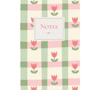 Carnet de notes ligné - Motif tulipes - 100 pages: Cahier pour écrire, dessiner, raconter ses aventures ou tenir un journal