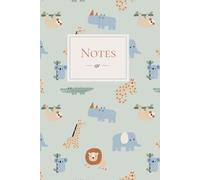 Carnet de notes ligné - Petits animaux - 100 pages: Cahier pour écrire, dessiner, raconter ses aventures ou tenir un journal