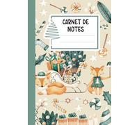 Carnet De Notes Ligné Renard: Un Journal Festif Renard De Noël À Emporter Partout Pour La Prise De Mémos, Les Listes De Souhaits Et Plus Encore !