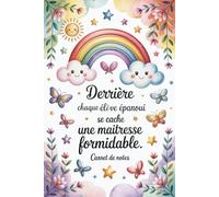 Carnet de notes maitresse: A5 , 100 pages , idee cadeau d'école personnalisé fin d'année