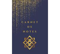 Carnet de notes - Motif ETHNIQUE Tibetain - Design bohème et tribal - Format 6x9 pouces - 120 pages lignées - Idée cadeau femme ou créatif: Pour écrire, dessiner, réfléchir - Style ethnique inspirant