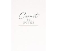 Carnet de Notes Premium Ligné | 120 Pages de Qualité | Format 6x9 | Pour Notes, Journaling et Organisation