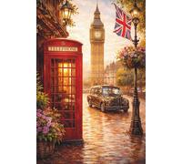 Carnet de notes - Royaume-Uni - promenade londonienne: Carnet ligné 120 pages - format 6 x 9 pouces