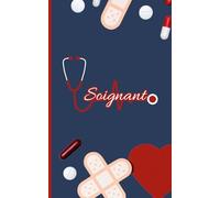 Carnet de Notes Soignant - Édition Navy Blue: L'essentiel de vos soins à portée de main | Format 5x8 Spécial Blouse | 106 Fiches Patients | Suivi des Constantes et Transmissions