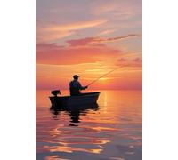 Carnet de Pêche: Journal de pêche pour passionnés - prises, leurres, météo, lieux, souvenirs de sessions en mer, lac ou rivière. Carnet ligné de 120 pages