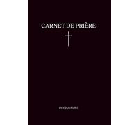 Carnet de prière pour hommes (couverture noire)