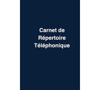 Carnet de répertoire Téléphonique