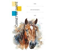 Carnet de santé équin: carnet de santé - chevaux -