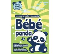 Carnet de Suivi Bébé Panda 0-6 mois à remplir - 218 pages Soins, Tétées, Sommeil & Souvenirs - Idée Cadeau Naissance: Le carnet-album tendre et pratique, à personnaliser et à garder pour toujours