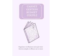 Carnet de suivi budget familial - Violet: Organisez vos finances mois par mois - Gestion simple et efficace sur 12 mois