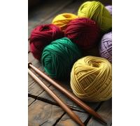 Carnet de Tricot, crochet, travaux d'aiguilles: Carnet Ligné 120 Pages pour Projets Tricot, Crochet et Laines - Notes, Idées, Patrons, Suivi de ... et Organisation Créative au Quotidien