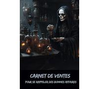 Carnet de ventes: Pour se rappeler des bonnes affaires - Collection Horreur - Osez écrire l’invisible