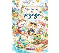 Carnet de voyage: Carnet de voyage enfant à remplir- Journal de voyage pour 7 jours et de gratitude vierge pour ado fille / garçon - cahier de voyage enfant - ado - idée cadeau fille garçon