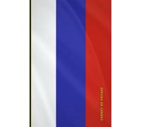 Carnet de voyage Fédération de Russie: Collection de carnets de voyage drapeaux