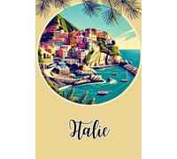 Carnet de Voyage Italie - Journal à Remplir | Itinéraires, Budget, Souvenirs, Photos, Notes & Découvertes | 21 Jours en Italie