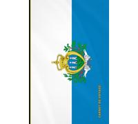 Carnet de voyage Saint-Marin: Collection de carnets de voyage drapeaux