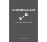 CARNET D'ENTRAÎNEMENT - Le Journal de 12 Mois: arnet de fitness pour la musculation, le cardio et la nutrition avec de l'espace généreux, un suivi corporel et un bilan mensuel