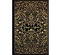 Carnet d'étude de la Bible: Carnet pour étudier des versets ou passages de la Bible | Cahier d'étude biblique à remplir de vos versets, prières et réflexions | Petit format 6x9