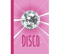 Carnet disco rose pale