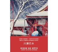 Carnet Hasui Kawase: Chute de neige sur le temple Kiyomizu Kyoto