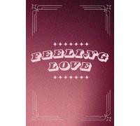 Carnet ligné A5 14,8 x 21 cm - 100 pages lignées - Couverture feeling love: Un carnet raffiné pour écrire, rêver, s’organiser - Design élégant "feeling love for ever"