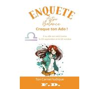 Carnet ludique - Enquête Astro Balance - Croque Ton Ado!: Signe astrologique de la Balance du 23 septembre au 22 octobre.