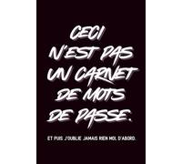 Carnet Mots de Passe Internet humoristique: Mot de passe oublié ou perdu, carnet de poche