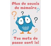 Carnet mots de passe: Motif Hiboux - Carnet pour Identifiants et Mots de Passe Internet - Fini les pertes de mémoires - Répertoire Alphabétique à remplir de 104 Pages - Agenda Mot de Passe - Format A5