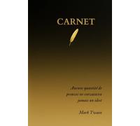 Carnet Noir et Doré 6" x 9" | 160 Pages | Carnet Élégant et Fonctionnel pour Hommes, Femmes et Étudiants - Idéal pour le Travail, les Études et ... durable et polyvalent. Parfait pour le bureau