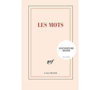 Carnet rigide "Les mots" (papeterie)