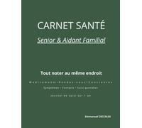 CARNET SANTÉ Senior & Aidant familial: Tout noter au même endroit Médicaments Rendez-vous Constantes Symptômes Contacts Suivi quotidien Journal de suivi sur 1 an