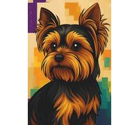 Carnet Yorkshire Terrier : Journal Cartoon, Carnet de Notes, Bloc à Gribouiller: Avec un Yorkie cartoon pour les esprits créatifs et les amoureux des chiens