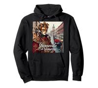 Carnevale di Venezia Woman - Elegante máscara Veneciana Sudadera con Capucha
