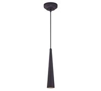 Carney Kegel Lámpara Colgante LED Dimmable, 1 Luz Gun Metal