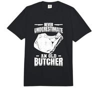Carnicero Abuelo Bistec Persona Carnívoro Día del Padre Comfort Colors Adult Heavyweight T-Shirt