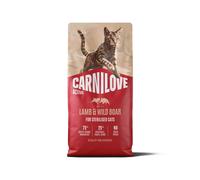 Carnilove Active Cat Cordero y Jabalí para gatos adultos esterilizados, 6 kg