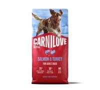 CARNILOVE Active Dog Salmón y Pavo para perros adultos, 12 kg