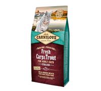Carnilove Carnilove Fre Carp & Trout Sterilise Comida Deshidratada Para Gato 2 Kg - Paquete de 23 x 86.96 gr - Total: 2000 gr