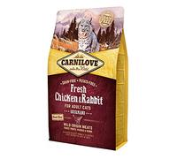 Carnilove Carnilove Fre Chicken & Rabbit Gourmand Comida Deshidratada Para Gato 2 Kg - Paquete de 20 x 100 gr - Total: 2000 gr