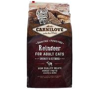 Carnilove Carnilove Reindeer Energy & Outdoor Comida Deshidratada Para Gato 6 Kg - Paquete de 18 x 333.33 gr - Total: 6000 gr