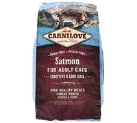 CARNILOVE Gato Salmón Pelo Sensible y Largo 6kg