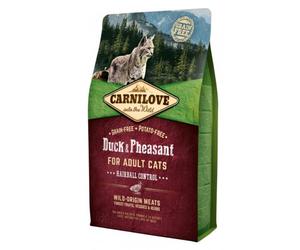 CARNILOVE Cat Duck & Pheasant Hairball Control 6 kg