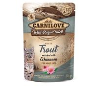 Carnilove Cat Pouch Trucha con Echinacea 85gx24
