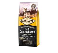 Carnilove Comida Seca Para Perros Adultos Pollo Y Conejo 1.5Kg Sin Grano